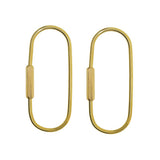 Maxbell 2 Set Gold Mini Key Chain Making Carabiner, Screw Locking Carabiner Keychain Key Rings DIY Craft Accessories - Multi-purpose and Fashionable - Aladdin Shoppers