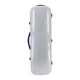 Maxbell Violin Case Lightweight Dustproof Shockproof Stylish Convenient Soft Padding White Carbon Pattern