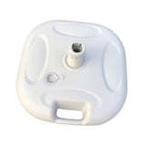 Maxbell Parasol Base Holder Summer Patio Umbrella Base Weights for Deck Lawn Outside White