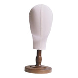 Maxbell Wig Head Tabletop Wig Making Hat Display Stand for Headphones Glasses Travel Can Be Inserted
