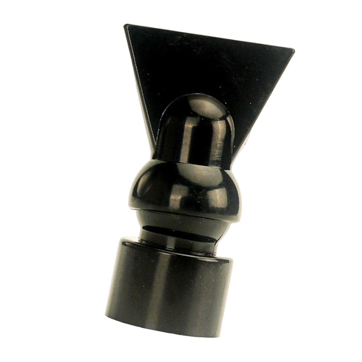 Maxbell Fish Tank Duckbill Nozzle for Circulating Pump Adjustable Black Water Outlet Length 63mm