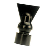 Maxbell Fish Tank Duckbill Nozzle for Circulating Pump Adjustable Black Water Outlet Length 63mm