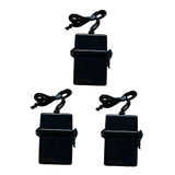 Maxbell 3Pcs Phone Case Key Storage Lock Box Case for Indoor and Outdoor Home Garage black