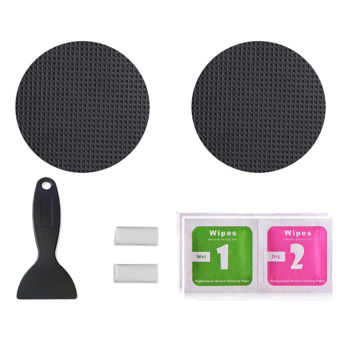 Maxbell Maxbell Strong Trampoline Repair Patches Fixing Hole Cover Durable Tape 4"x 4" 2 PCS
