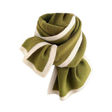 Maxbell Women Scarf Neck Scarf Ladies Scarf Cold Weather 175 cm Soft Gift Knit Scarf Green