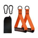 Maxbell 2 Pieces Exercise Handles for Cable Machine Pulleys Pilates Strength Trainer