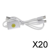 Maxbell 20x2 In 1 Cable for Qualcomm 9008 Mode Deep Flash Mode USB C Micro Unlock Flash