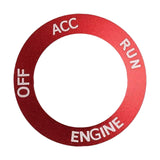 Maxbell Engine Start Stop Ignition Button Trim Utility Metal for Grand Cherokee