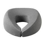 Maxbell Face Down Pillow Removable Cover Ergonomic for Massage Chair Airplane Travel gray
