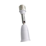 E27 Light Socket Extender Rotatable E27 to E27 Extension Adapter Replacement