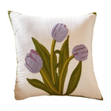 Maxbell Pillow Cover Soft Washable Versatile Pillowcase for Home Living Room Bedroom Purple