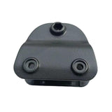 Maxbell Patio Umbrella Large Bracket Metal Parasol Accessory for Fishing Yard Garden black