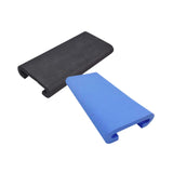 Maxbell 2Pcs Dragon Boat Seat Pad Paddling Cushion Paddle Protector for Boating Raft black blue