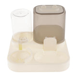 Maxbell Automatic Pet Feeder Multifunction Pet Feeding Bowl for Cat Small Dogs Bunny Clear