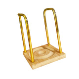 Maxbell Paper Cup Holder Stand Save Space Drinks Cups Rack for Bar Parties Gold 1 Slot
