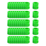 Maxbell 50 Pieces 0.35inch Race Pigeon Leg Snap Ring Multipurpose Plastic