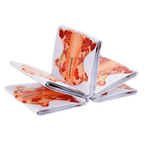 Maxbell Maxbell 100 Pcs Nail Art Tips Form Guide Sticker Polish DIY Stencil Tool Orange
