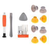 Maxbell 4Pairs Analog Joystick Caps + Screwdriver for Nintendo GameCube Controllers