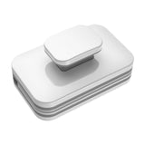 Maxbell Magnetic Window Cleaner Household Glass Wiper for Office Sliding Door Mirror White gray