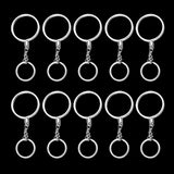 Maxbell 10pcs Coin keyring Pendant Keychain Commemorative Coin Keyring Creative Gift