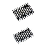 Maxbell 20Pcs 2.5mm + 3mm Replacement Center Drill Countersinks 60 Degrees