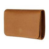 Maxbell Mens Wallet Clutch Practical Change Pouch Card Organizer Birthday Gift Purse Light Brown