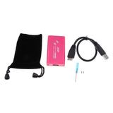 Maxbell mSATA to USB 3.0 External SSD Enclosure Conveter Case with Cable  Rose