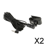 Maxbell 2x2.5mm External Microphone For Car Pioneer DNX-9960 Stereo Radio Receiver