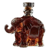 Maxbell Animal Whiskey Decanter Funny Empty Clear Men Gift for Restaurant Hotel Home Elephant