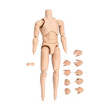 Maxbell 1:12 Scale Male Figure Body Flexible Mini Collection Human Body Sketch Model