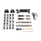 Maxbell RC Metal Shock Absorber DIY RC Car Pull Rod Kits for MN82 MN78 1:12 Scale RC black