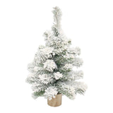 Maxbell Table Top Christmas Tree Snow White Xmas Tree Indoor Home Art Decoration