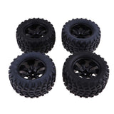 Maxbell 103mm Rubber Tires Tyres 1.9" Wheels for 1/10 RC Crawler Monster Truck Car B - Aladdin Shoppers