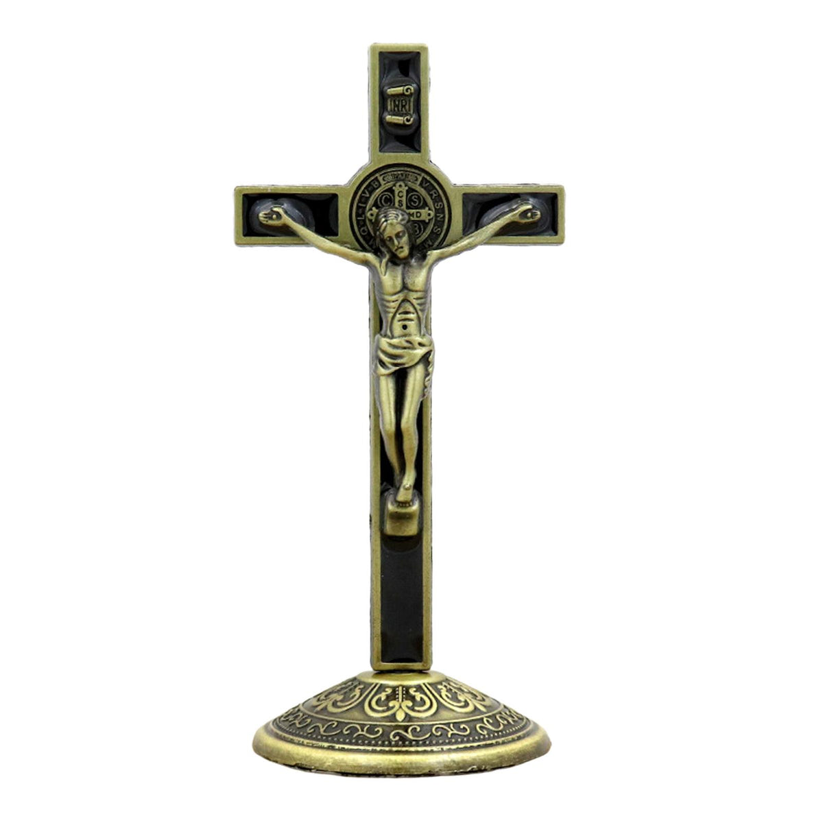 Maxbell Maxbell Crucifix Figurine Jesus Statue for Christian Decor Tabletop Decor Home Decor Style A