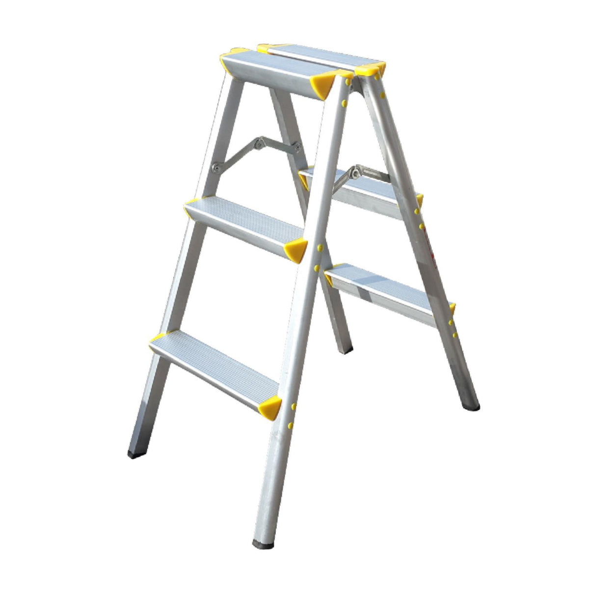 Maxbell Step Ladder 3 Step Stool Kitchen Nonslip Supermarkets Adults Foldable Ladder