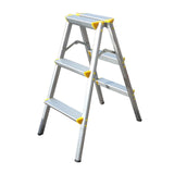 Maxbell Step Ladder 3 Step Stool Kitchen Nonslip Supermarkets Adults Foldable Ladder