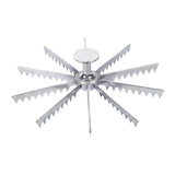 Maxbell Pie Divider Easy to Use with Handles Pie Cutter for Home Restaurant Domestic 10 Slices