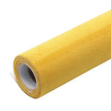 Maxbell Suede Fabric Wrap 20"x50" Film for Home Decoration Car Inner Roof Upholstery Yellow