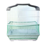 Maxbell Maxbell Bird Cage Net Cover Mesh Bird Seed Catcher Guard Net Cover Clothing S Green