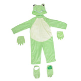 Kids Frog Costume Set Funny Fancy Dress Outfit for Cosplay Birthday Carnival L