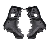 Maxbell 2Pcs Front Bumper Bracket Black Accessories for Peugeot 107 2005 - 2014