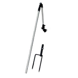 Maxbell Parasol Holder Stable Metal Universal Adjustable Clamp for Picnic Patio Lawn