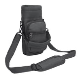 Maxbell Water Bottle Carrier Bag Pocket for Traveling Backpacking Outdoor Activities Grey