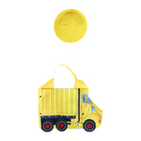 Maxbell Halloween Dump Truck Costume with Hat for Role Playing Kindergarten Birthday S M