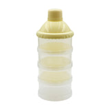 Maxbell Milk Powder Case Portable Milk Powder Dispensers Pot for Nuts Travel Oatmeal Beige