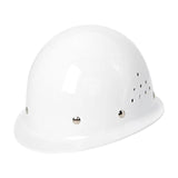 Maxbell Hard Hat Sturdy Breathable Thickened Work Helmet for Outdoor Adults White