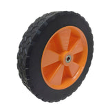 Maxbell 2x 7 inch Foldable Wagon Replacement Wheel Double Bearing Rubber