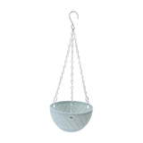 Maxbell Hanging Planter Basket Hanging Baskets for Indoor Outdoor Plants Patio Porch Blue