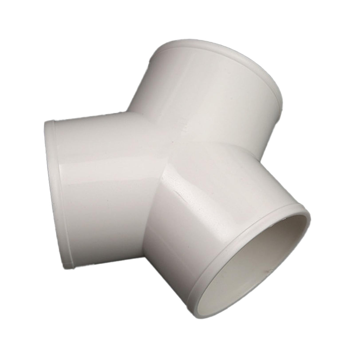 Maxbell 3 Way Elbow Connector Replaces Outlet Ventilation Ducts Tee PVC Pipe Fitting Y Shape Dia 15cm