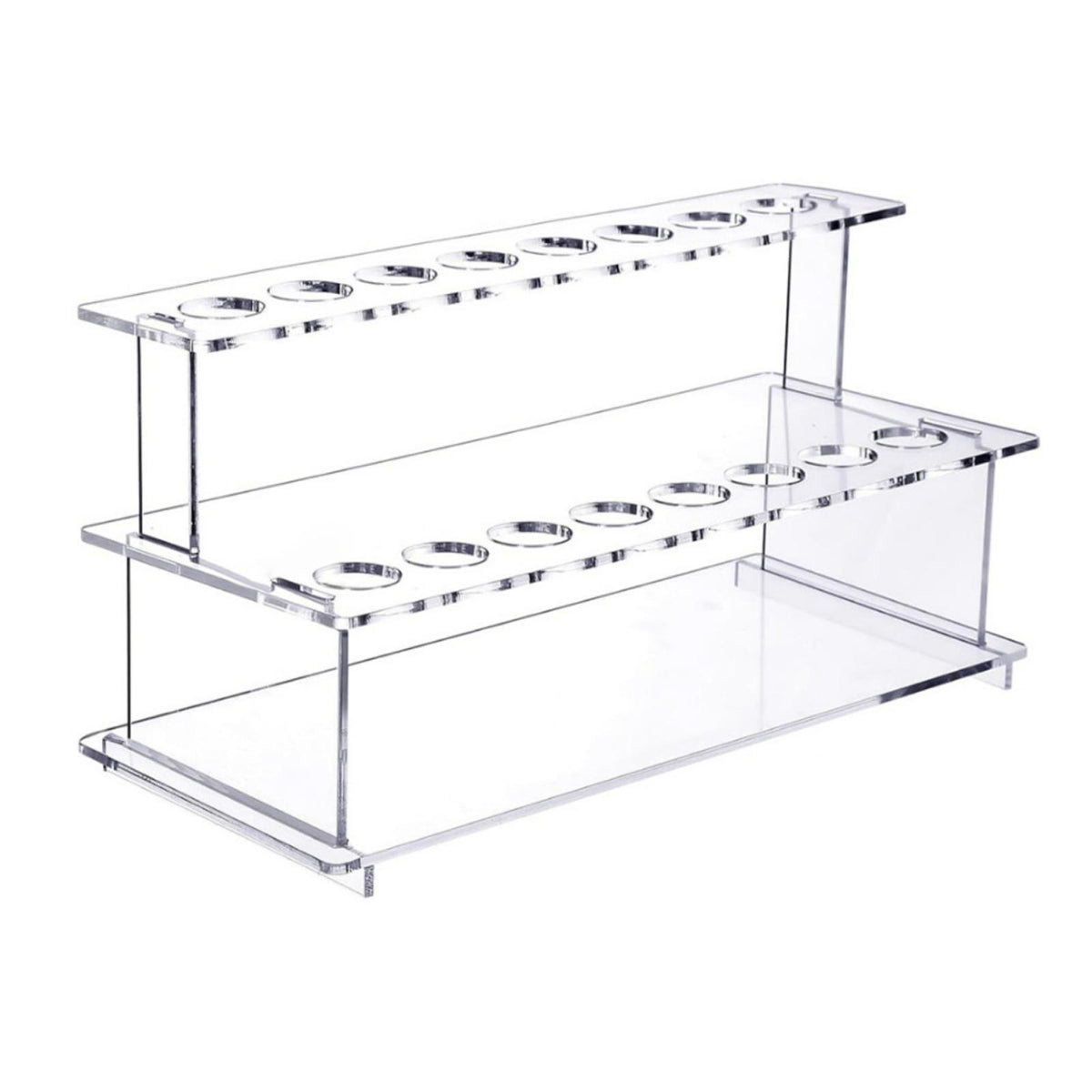 Maxbell Wine Bottle Stopper Display Stand Display Riser for Kitchen Countertop Party L